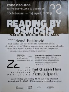Reading by Osmosis exhibition poster